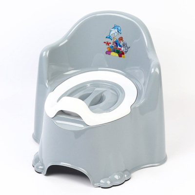 Горшок детский Комфорт Dunya Plastik 11111 серый 1